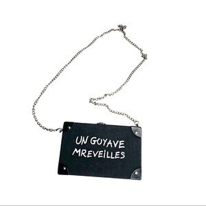 Black box crossbody bag